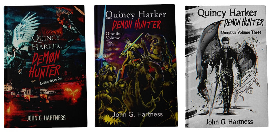 Quincy Harker, Demon Hunter Omnibus Matched Set of Three