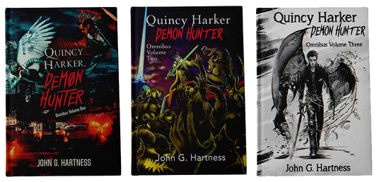 Quincy Harker, Demon Hunter Omnibus Matched Set of Three